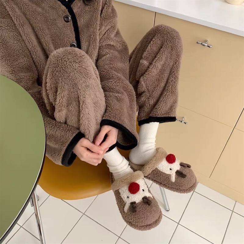 Dép Tuần Lộc Noel