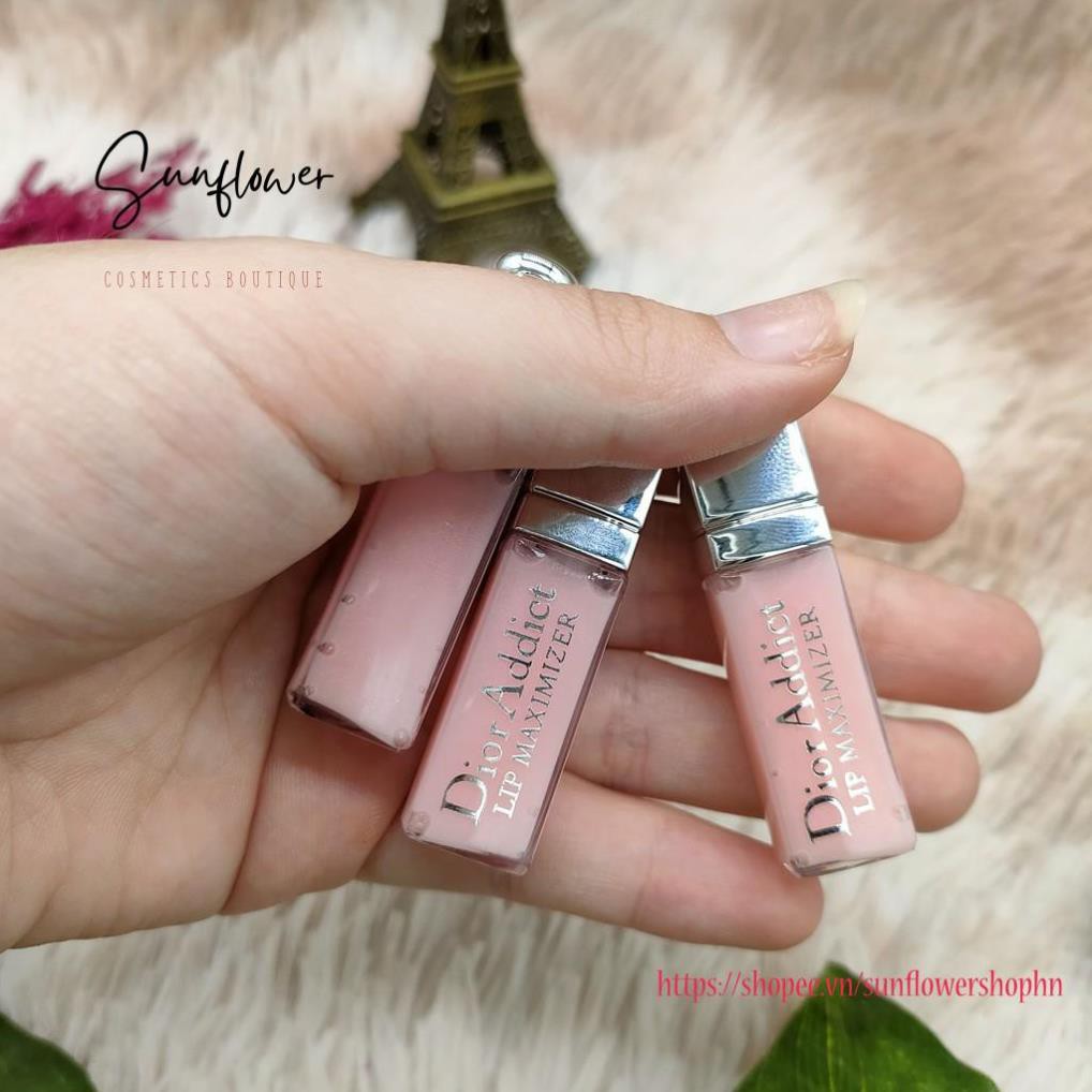 Son Dưỡng Môi Dior Addict Lip Maximizer Mini 2ml môi hồng mềm mại