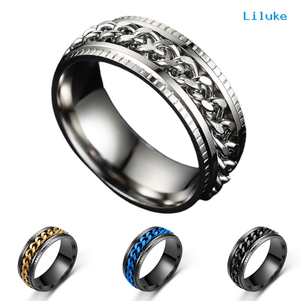 Nhẫn Titan Nam Cá Tính, Nhẫn Nam Thời Trang Nhiều Kiểu Lựa Chọn