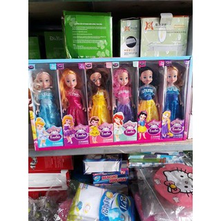 BỘ 6 BÚP BÊ CHO BÉ GÁI