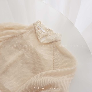 Áo voan phối ren 2 lớp ( Sami top ) made by Mow studio
