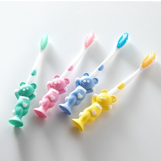 Sét 4 bàn chải đánh răng trẻ em hình thú