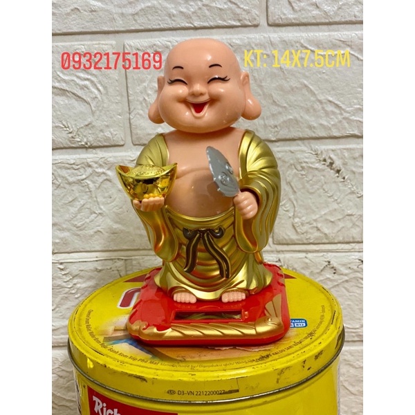 Ông Di Lạc năng lượng ánh sáng mẫu mới size trung