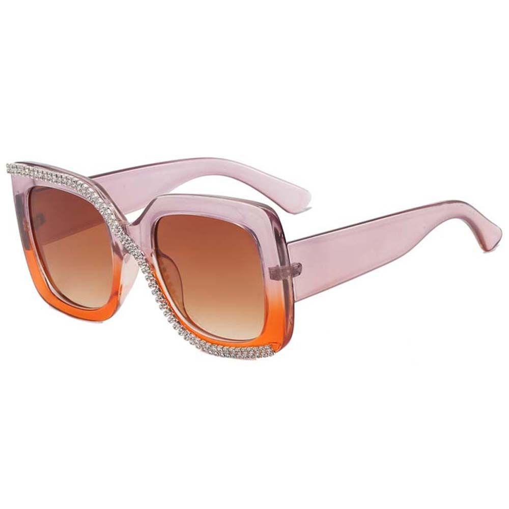 Kính Mát Oversize Chống Tia UV Phong Cách Đường Phố Cá Tính|Kính Mát Thời Trang Cho Nữ