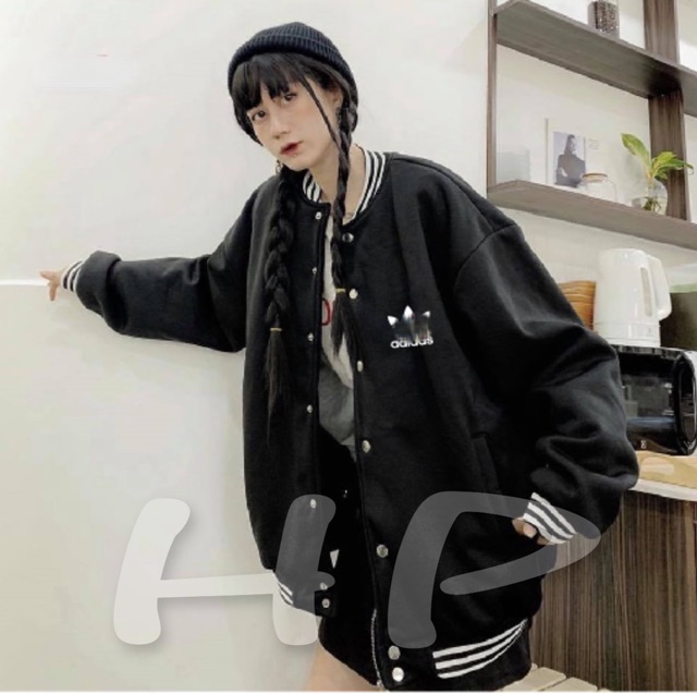 Áo bomber logo đát HDN876 | BigBuy360 - bigbuy360.vn