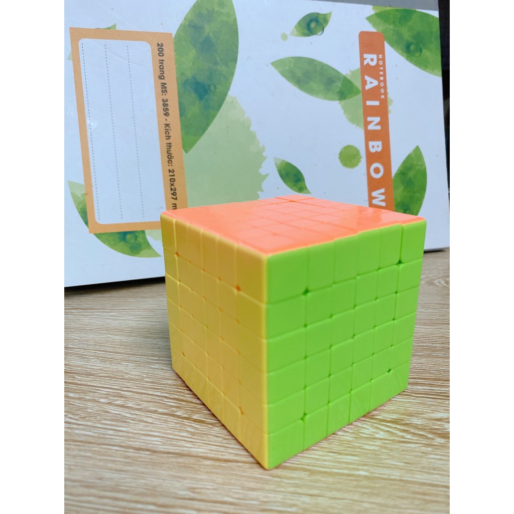 Rubik 6x6 xoay trơn cực bền, phát triển trí tuệ, an toàn cho trẻ nhỏ