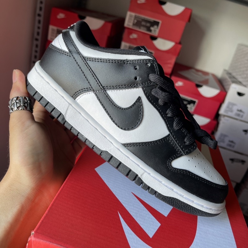 Giày Sneaker Dunk Low Đen Trắng • SC Full Hộp