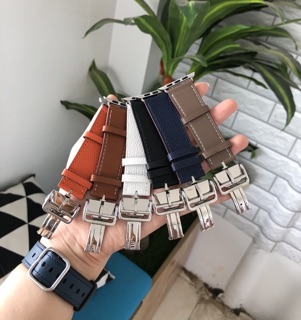 Dây Hermes khoá gập cho Apple Watch