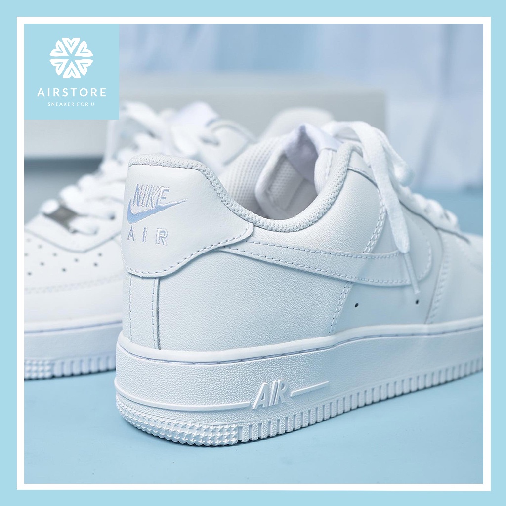 Giày_Nike AF1 Nam Nữ, Giày Air Force 1 Màu Trắng Thể Thao Thời Trang Dễ Phối Đồ Hàng Đẹp Full Box