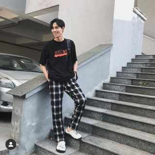 Quần thô kẻ CARO PANT