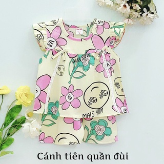 Bộ tole bé gái (quần đùi)