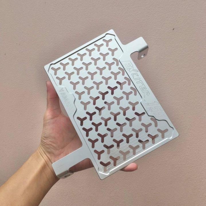 Che két nước Ex155 VVA mẫu hoa văn áo giáp mạnh mẽ cá tính chất liệu nhôm cnc nhiều màu anode cao cấp lựa chọn QU17