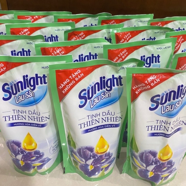 Nước Lau Sàn Sunlight Thiên Nhiên Túi 550g xanh(Hàng  Km) ngẫu nhiên