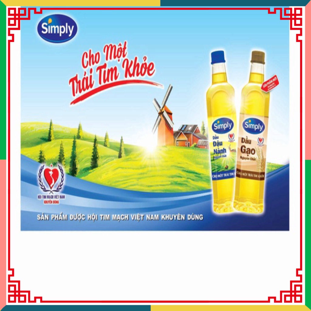 Dầu Đậu Nành Simply 1L