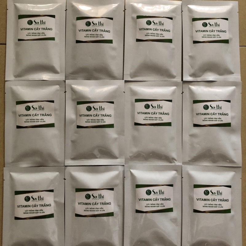 Vitamin cấy trắng sa thị combo 5 viên