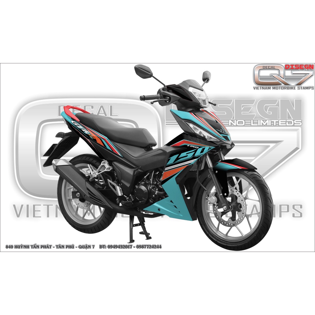 Tem Rời WINNER V1 XANH ĐEN