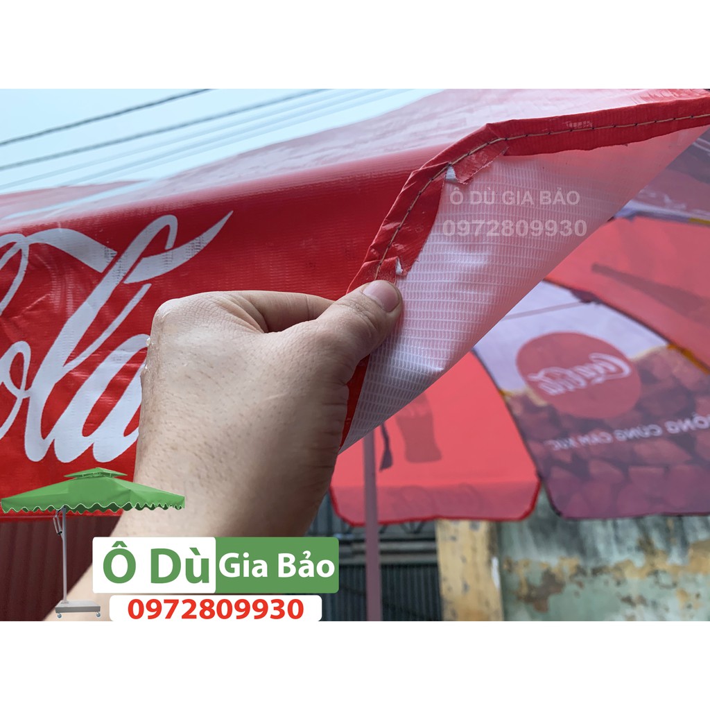 Ô Dù Chính Tâm Quảng Cáo Che Mưa Che Nắng 2M4