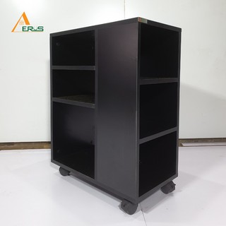 [Mã LIFEBKA5 giảm 10% tối đa 1 Triệu đơn 500k] Kệ sách gỗ nhỏ gọn có bánh xe di chuyển (KS-44)