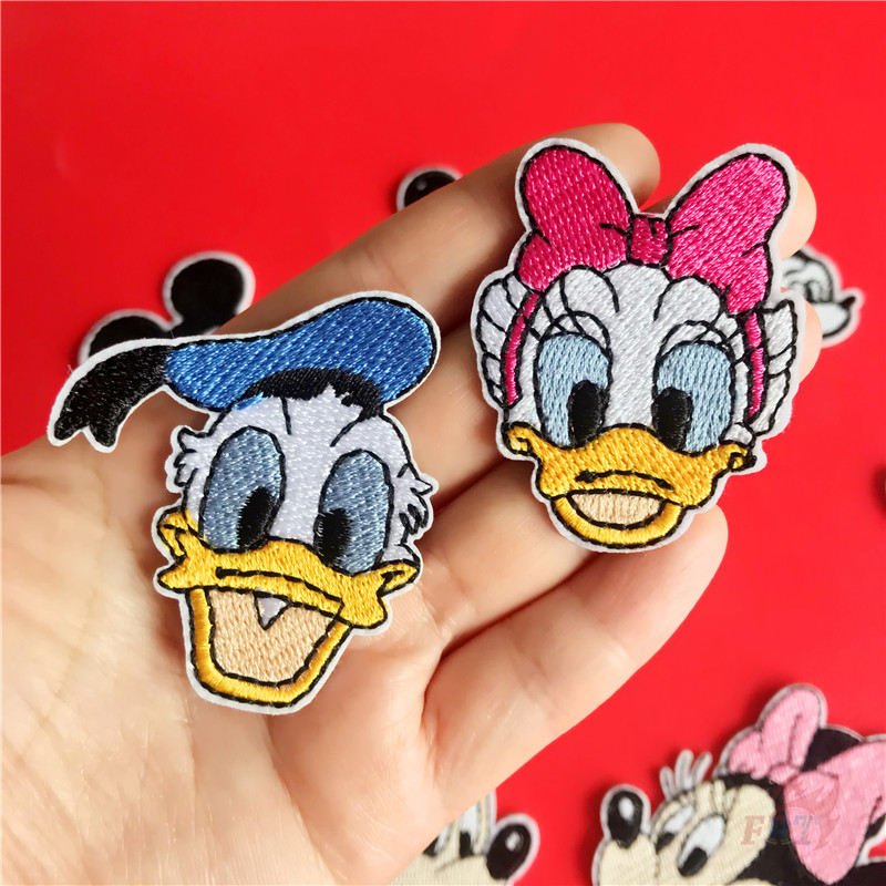 Miếng vá hình chuột Mickey Minnie Donald Daisy Pluto Goofy dễ thương