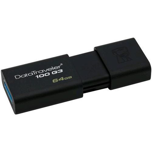 USB Kingston 64GB DT100G3 USB 3.0 một thiết bị lưu trữ giữ liệu nhỏ gọn và tiện lợi thoải mái trong việc lưu trữ | WebRaoVat - webraovat.net.vn