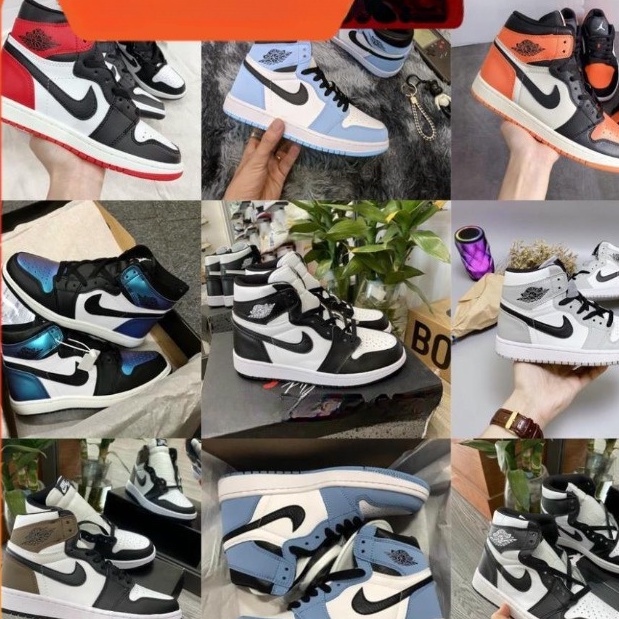 Giày JORDAN PANDA Cổ Cao, Giày Sneaker 6 Mẫu Mới 2022 Full Size