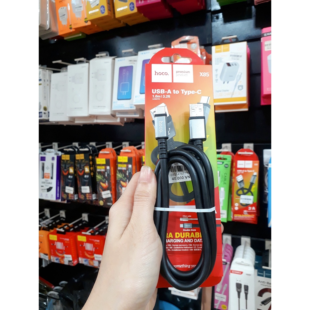 Cáp Sạc Nhanh Hoc Chính Hãng Type C bảo hành lên đến 12 tháng