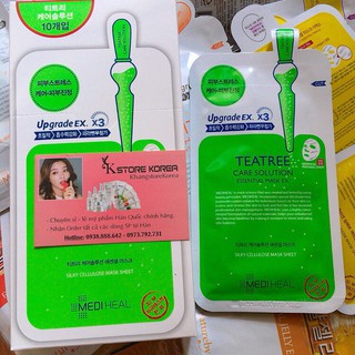 [mua 1 hộp giá sỉ] Mặt nạ Mediheal TEATREA CARE SOLUTION ESSEN  hộp 10 miếng MỚI VỀ HÀNG chuẩn Auth