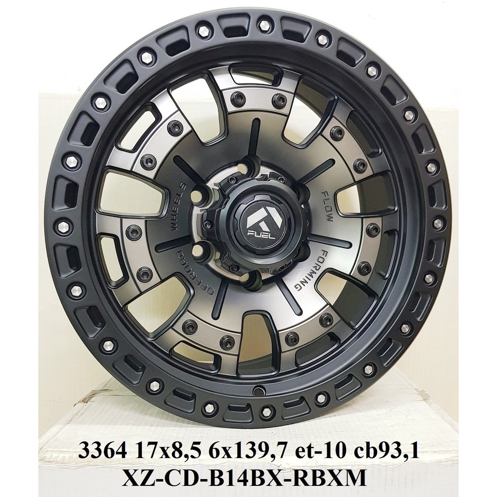 Mâm xe 17inch lắp được nhiều dòng xe bán tải
