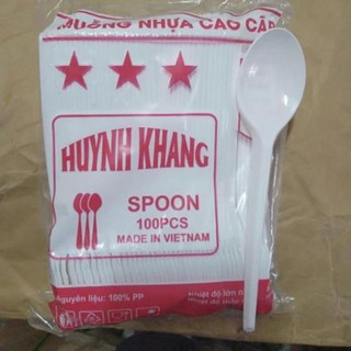 Thìa Nhựa dùng 1 lần Huynh Khang
