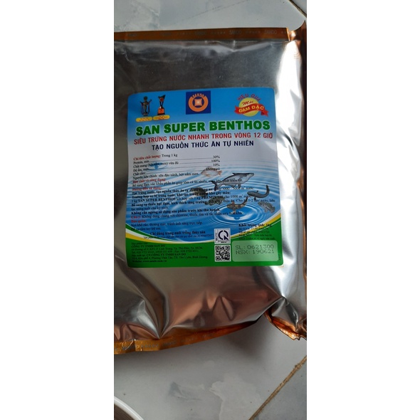 TẠO BO BO TRỨNG NƯỚC SANSUPER BENTHOS ( túi 200g, 1kg) [SANDO]
