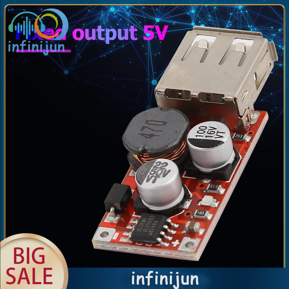 Mô Đun Hạ Áp Dc-Dc 9v/12v/24v Sang 5v Usb