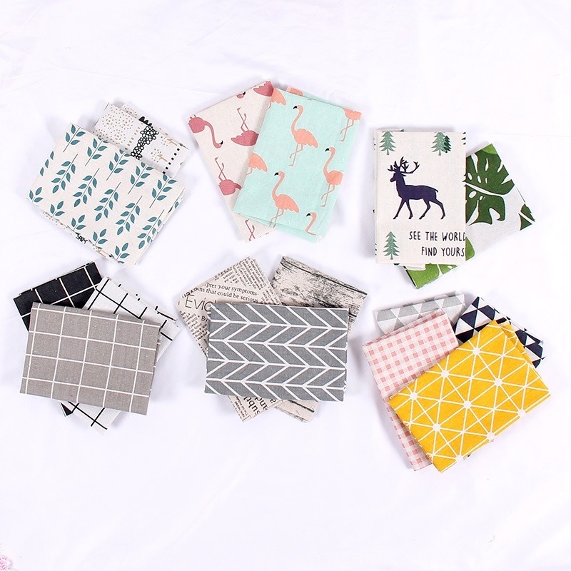 1 Khăn Trải Bàn Cotton Phong Cách Bắc Âu 46 * 68cm