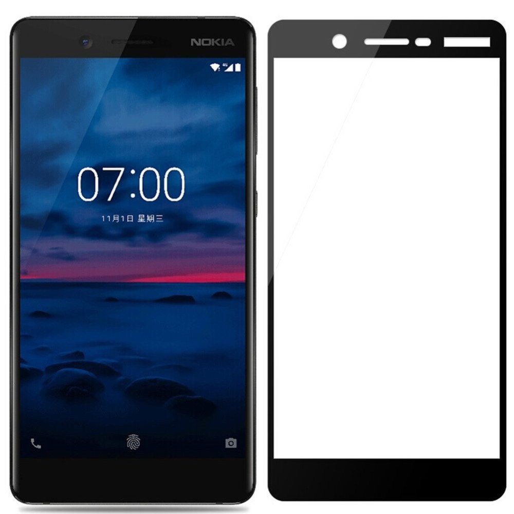 Miếng dán 5D Full keo cho Nokia 5 (2018) - Đen