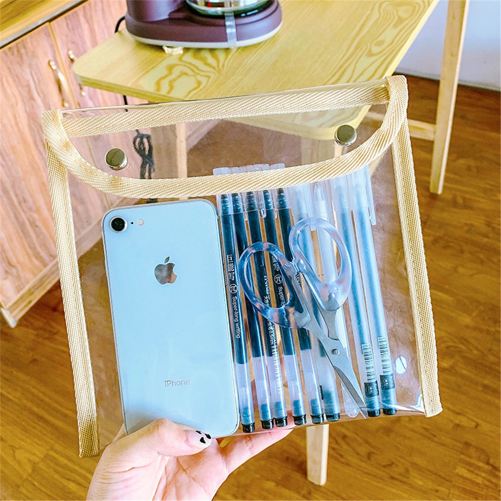 Túi Đựng Đồ Trang Điểm Bằng Nhựa Pvc Trong Suốt