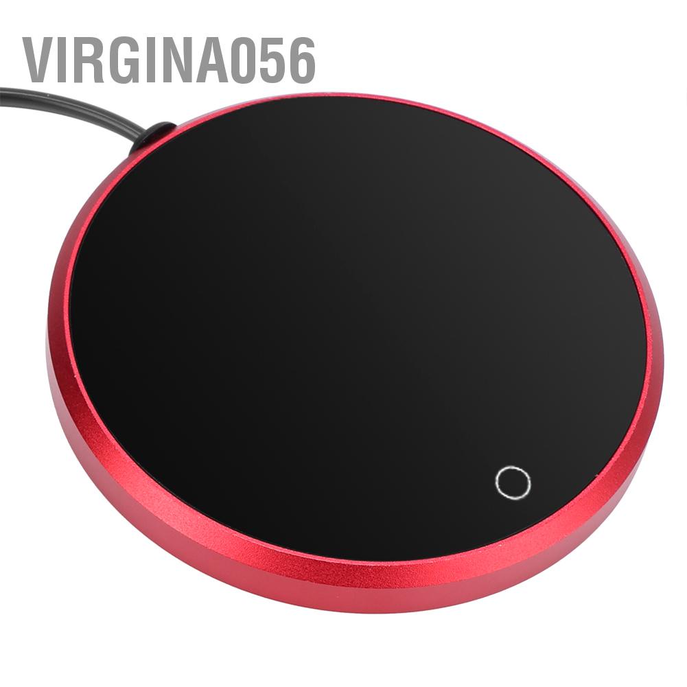 Có thể bán buôn Cảm ứng không thấm nước sưởi ấm Cup Mat Warm Pad Electric Coaster cho trà cà phê Virgina056 Hàng giao ngay