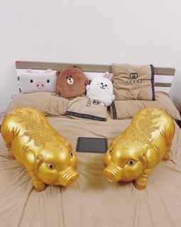 Heo đất tiết kiệm tiền to khủng 80 cm