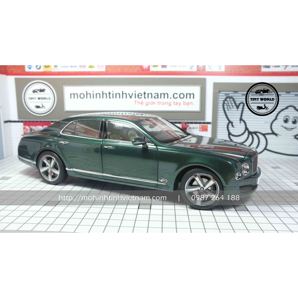 Mô hình ô tô Bentley Mulsanne Speed  1:18 Kyosho
