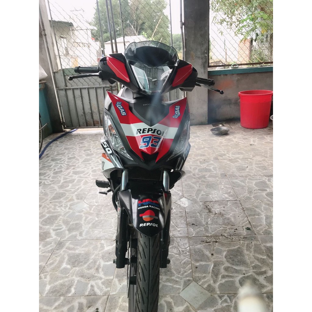 Kính chắn gió Zhipat cho Exciter 150/135, Wave A 110/100, Wave RSX, WINNER/WINNER X