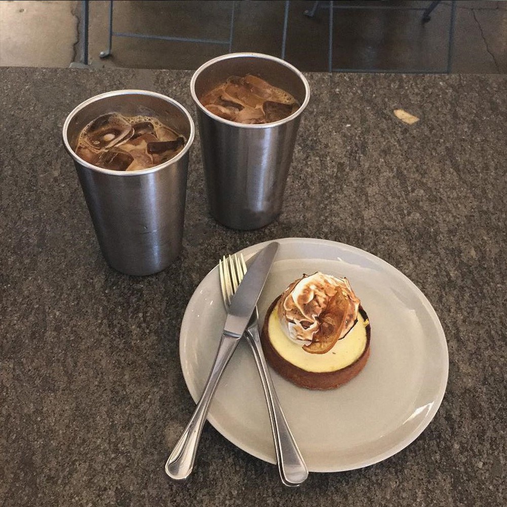 Cốc Kim Loại Phong Cách Bắc Âu Đựng Đồ Uống 500ml