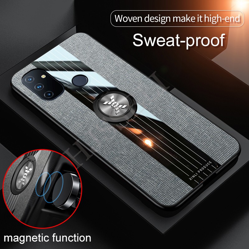 Ốp Điện Thoại Silicone Mềm Có Vòng Đỡ Cho OnePlus Nord N10 5G N 10
