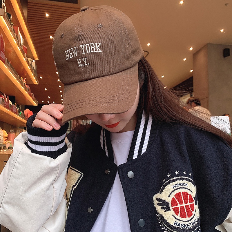 Mũ lưỡi trai NY new york nhiều màu form unisex nam nữ T05