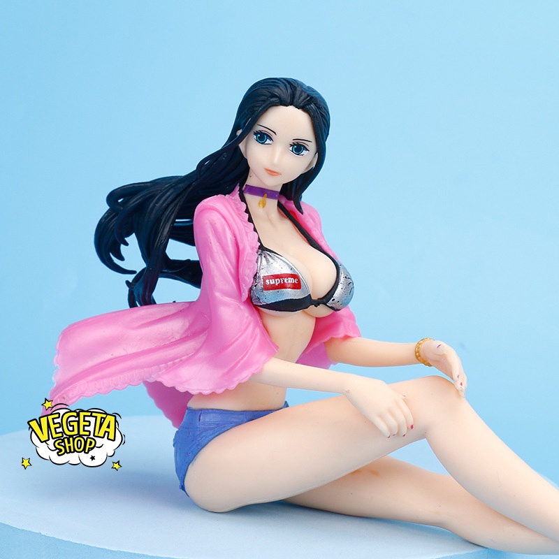 Mô hình One Piece - Nico Robin sexy quyến rũ xinh đẹp dễ thương tạo dáng ngồi duỗi chân - Dài 19cm Cao 11cm