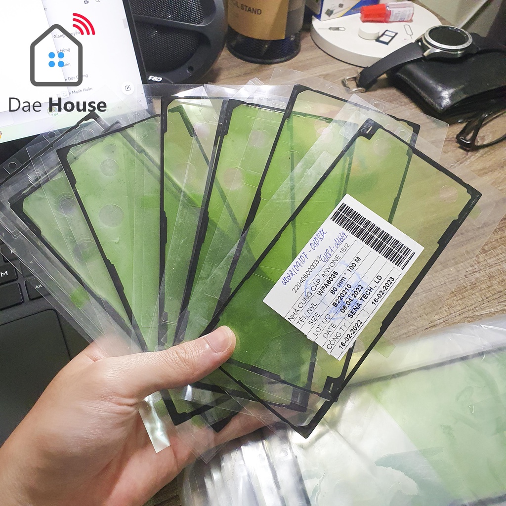 Tếp lưng, Zoăng áp suất, keo chống nước zin máy Samsung Note10 Plus, S22 Ultra dùng được cho nhiều dòng máy Note9, Note8