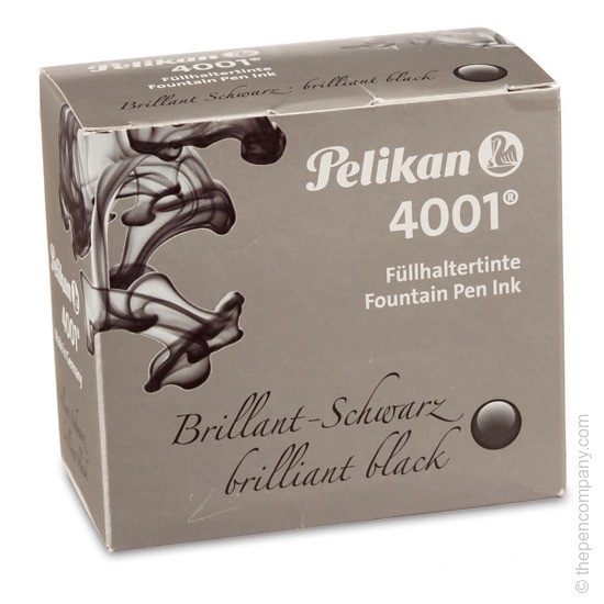 Mực Pelikan 4001 (Made in Germany) - 62.5ml Màu đen (Brilliant Black)