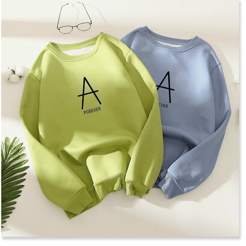 Áo khoác nỉ cổ tròn Posever cực đẹp , phong cách hàn , 2021 dành cho các bạn nam KHÁNH AN STORE