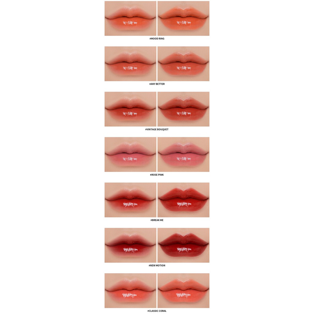 [CHÍNH HÃNG] Son Tint Bóng Siêu Lì 3CE Glaze Lip Tint 5g