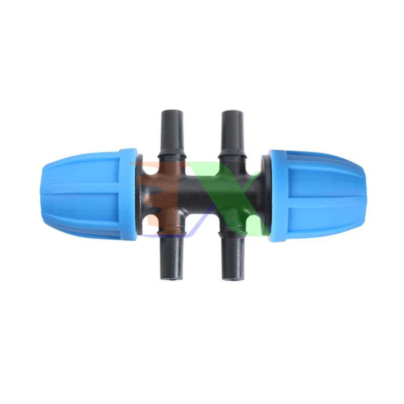 Chia 6 cho ống Φ811 912 mm ra 6 THAP812.4.6 Có đai siết, Thập PE, LDPE, HDPE, PVC 8/11 9/12 ra 4 đầu trơn 6