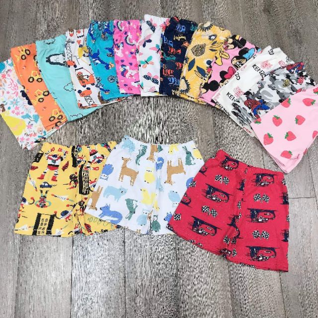 Sét 10 quần cotton cho bé trai bé gái