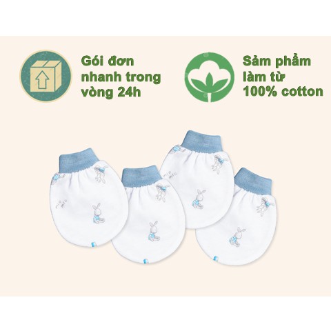 [MIO MỎNG] Bao Tay | Bao Chân Bo MIOMIO 1-3M ( Bao Tay : 2 đôi/ gói | Bao Chân : 1 đôi/ gói)