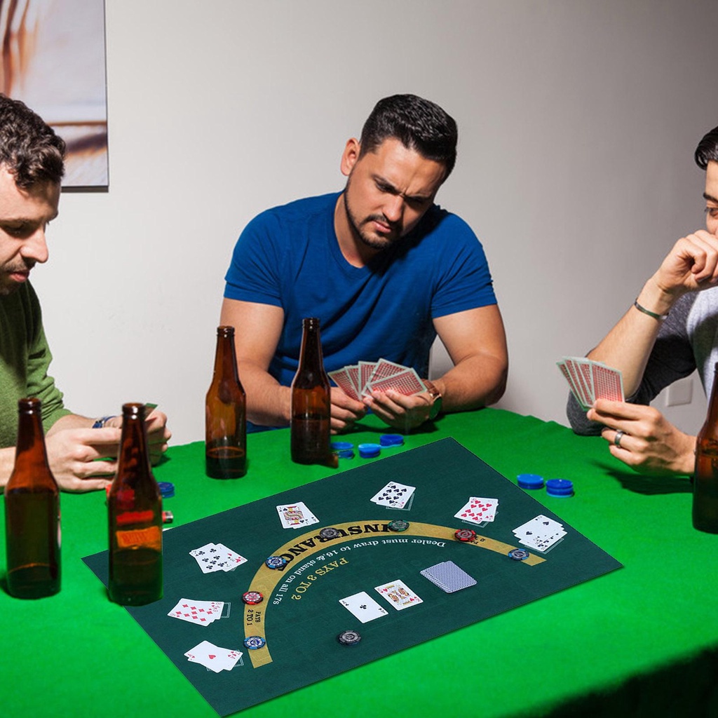 Thảm Nỉ Chơi Bài Poker Hai Mặt Chuyên Nghiệp
